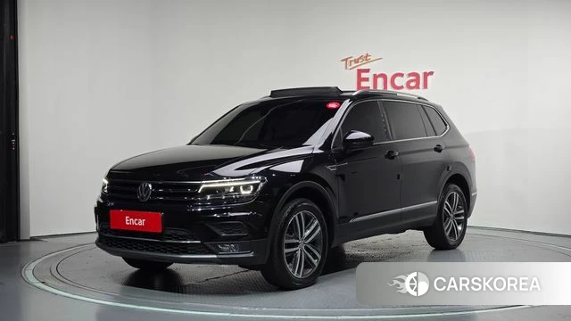 Volkswagen Tiguan Allspace 2020 Черный из Кореи
