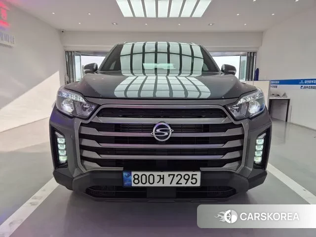 Ssangyong The New Rexton Sport 2022 Серый из Кореи