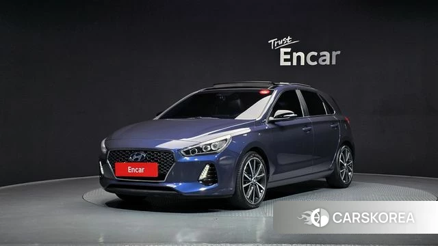Hyundai i30 (PD) 2018 Синий из Кореи