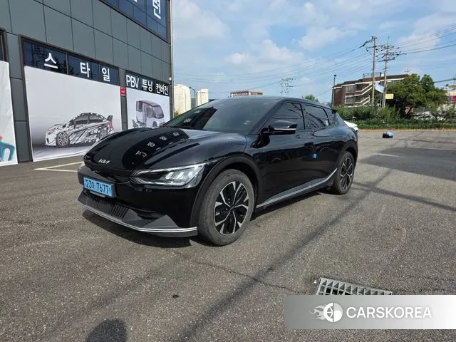 Kia EV6 2022 Черный из Кореи