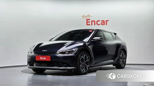Kia EV6 2021 Синий из Кореи