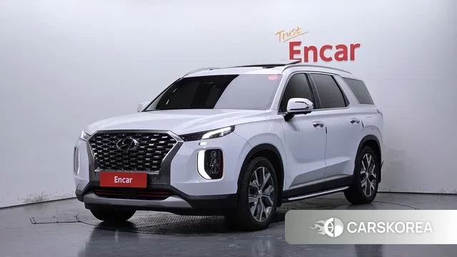 Hyundai Palisade 2021 Белый из Кореи