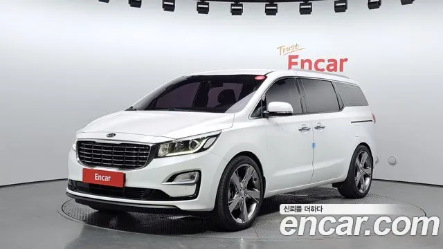 Kia The New Carnival 2019 Белый из Кореи