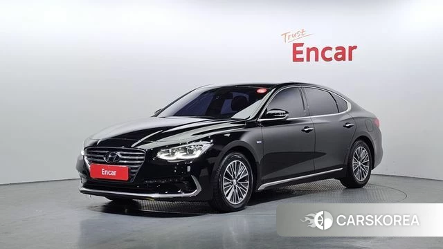 Hyundai Grandeur IG Hybrid 2018 Черный из Кореи