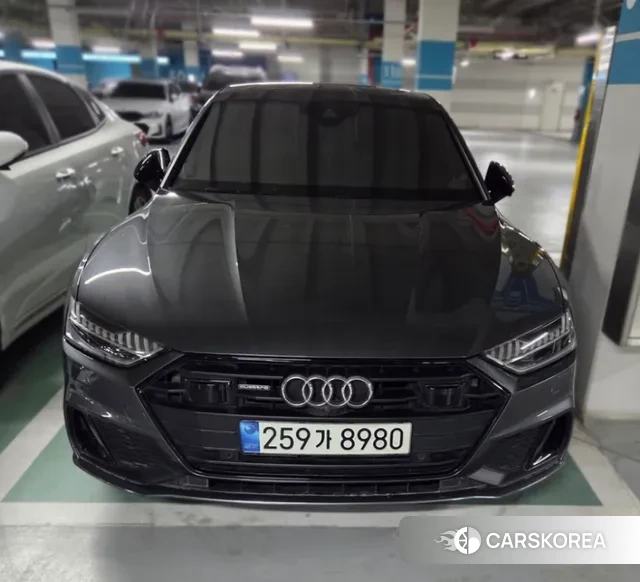 Audi A7 (4K) 2021 Серый из Кореи