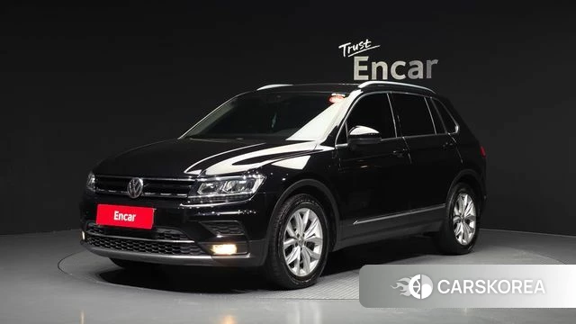 Volkswagen Tiguan second Generation 2018 Черный из Кореи