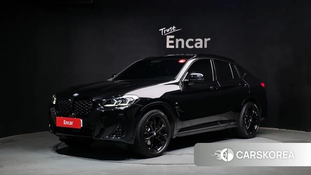 BMW X4 (G02) 2025 Черный из Кореи