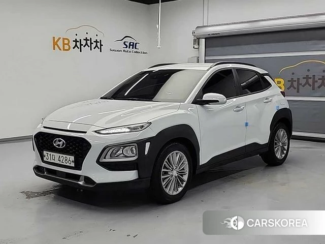 Hyundai Kona 2018 Белый из Кореи