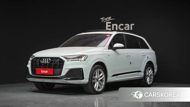Audi Q7 (4M) 2023 Белый из Кореи
