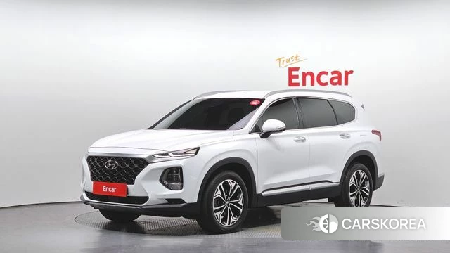 Hyundai Santa Fe TM 2019 Белый из Кореи
