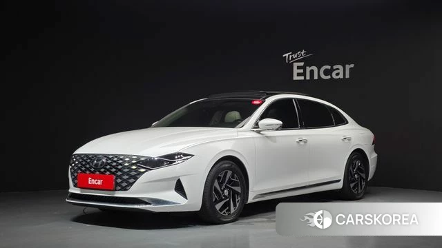 Hyundai The New Grandeur IG Hybrid 2022 Белый из Кореи