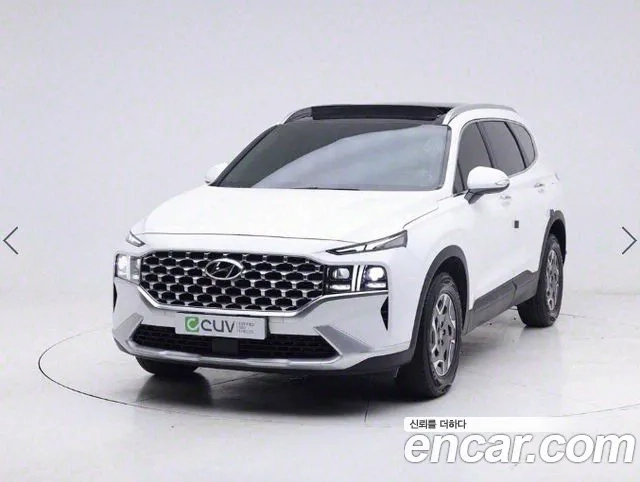 Hyundai The New Santa Fe 2021 Белый из Кореи