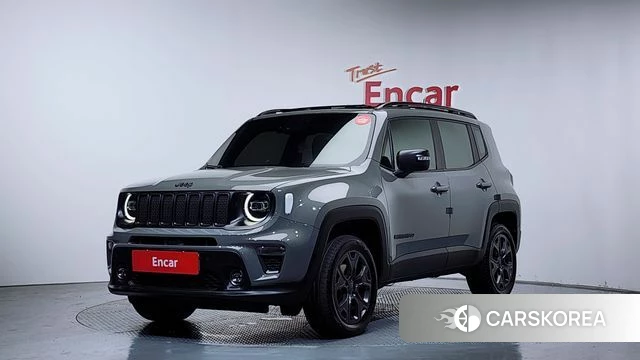 Jeep Renegade 2021 Серебристо-серый из Кореи