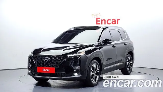 Hyundai Santa Fe TM 2018 Черный из Кореи