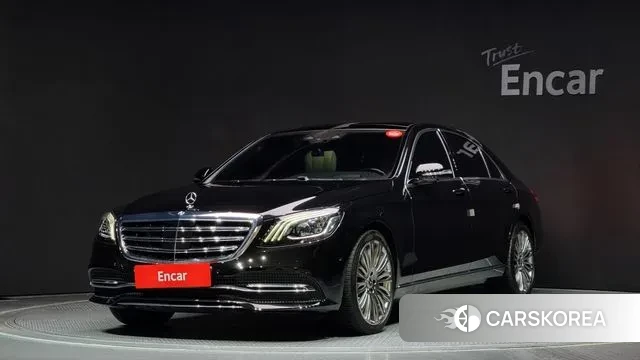 Mercedes-Benz S-Class W222 2019 Черный из Кореи
