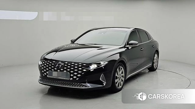 Hyundai The New Grandeur IG Hybrid 2019 Черный из Кореи