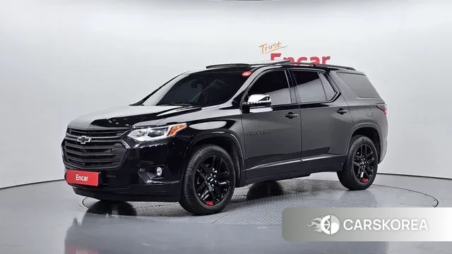 Chevrolet (GM Daewoo) Traverse 2021 Черный из Кореи