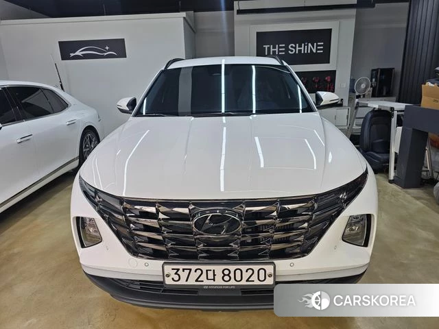 Hyundai Tucson (NX4) 2021 Белый из Кореи