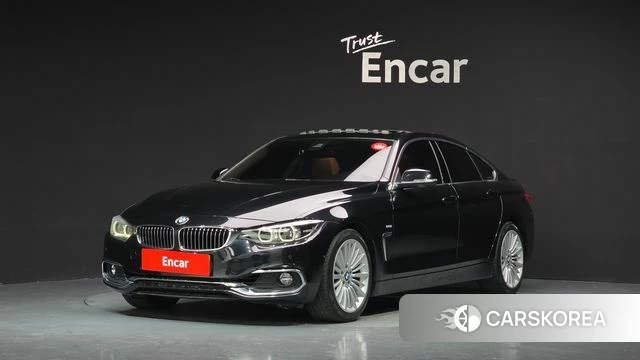 BMW 4 Series (F32) 2018 Черный из Кореи
