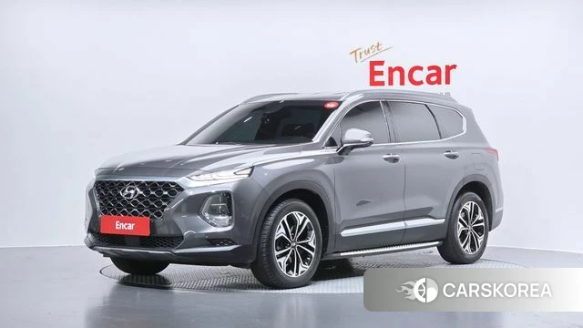 Hyundai Santa Fe TM 2019 Серый из Кореи