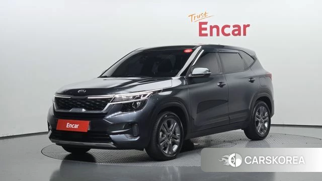 Kia Seltos 2020 Серый из Кореи