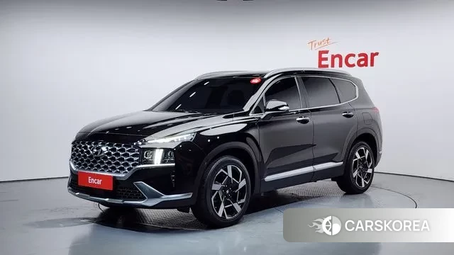 Hyundai The New Santa Fe 2021 Черный из Кореи
