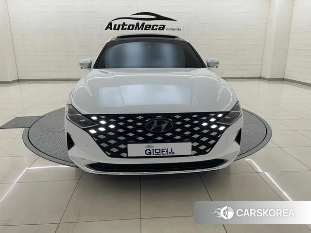 Hyundai The New Grandeur IG Hybrid 2022 Белый из Кореи