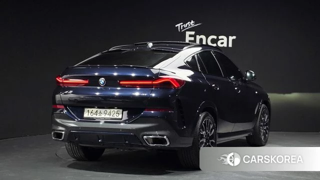 BMW X6 (G06) 2025 Черный из Кореи