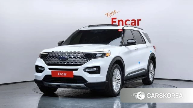 Ford Explorer 6th Generation 2023 Белый из Кореи