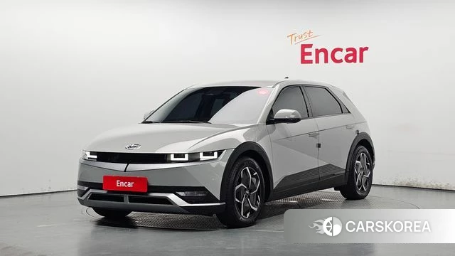 Hyundai Ionic 5 2021 Серебристо-серый из Кореи