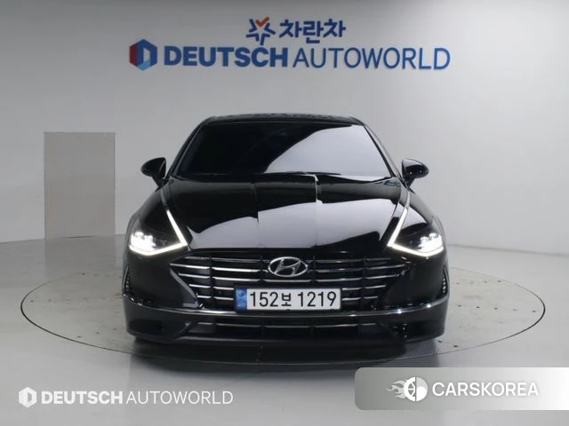 Hyundai Sonata (DN8) 2019 Черный из Кореи