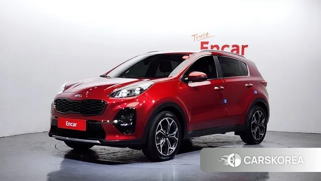 Kia Sportage The Bold 2018 Красный из Кореи