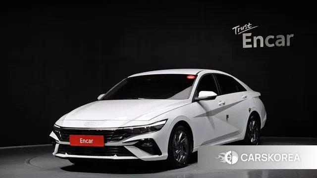 Hyundai The New Avante (CN7) 2025 Белый из Кореи