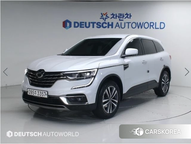Renault Korea (Samsung) The New QM6 2020 Белый из Кореи