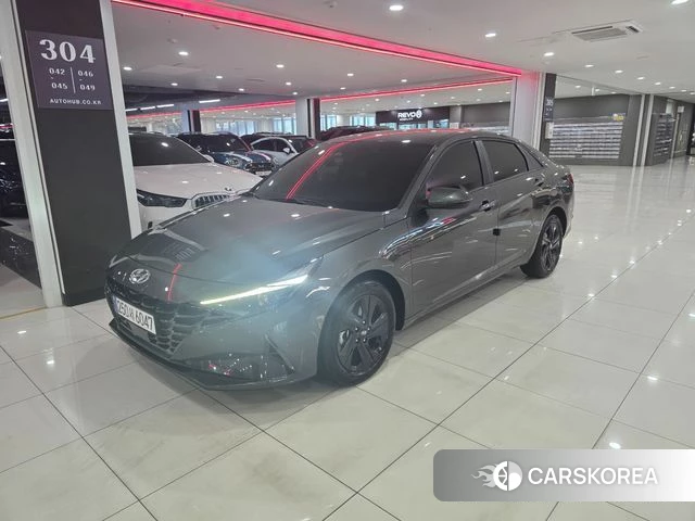 Hyundai Avante (CN7) 2023 Серый из Кореи
