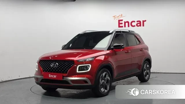 Hyundai Venue 2021 Красный из Кореи