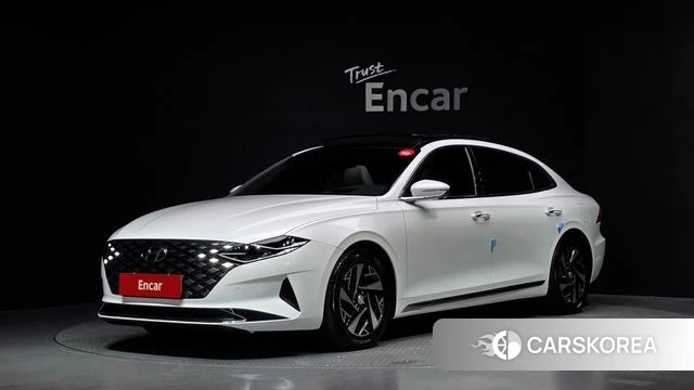 Hyundai The New Grandeur IG Hybrid 2022 Белый из Кореи