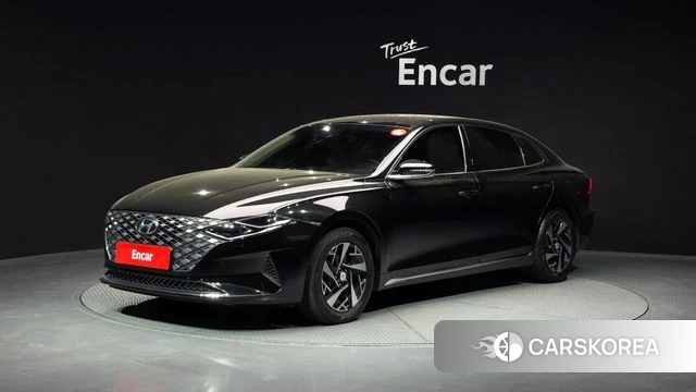 Hyundai The New Grandeur IG Hybrid 2022 Черный из Кореи