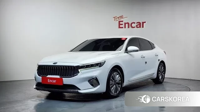 Kia K7 Premier Hybrid 2021 Белый из Кореи