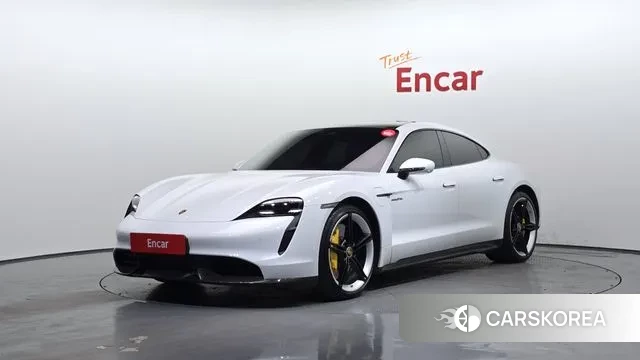 Porsche Taycan 2021 Белый из Кореи