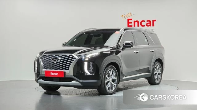 Hyundai Palisade 2022 Черный из Кореи