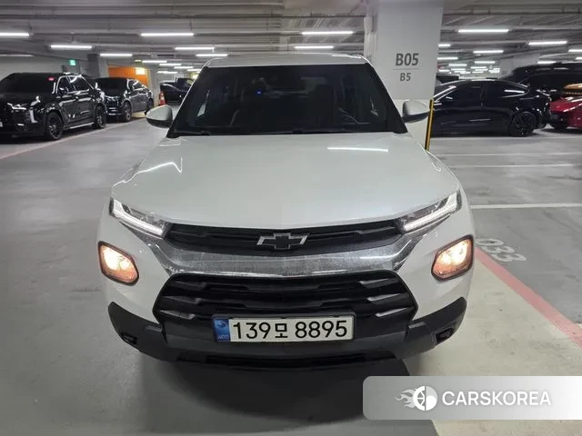 Chevrolet (GM Daewoo) Trailblazer 2021 Белый из Кореи