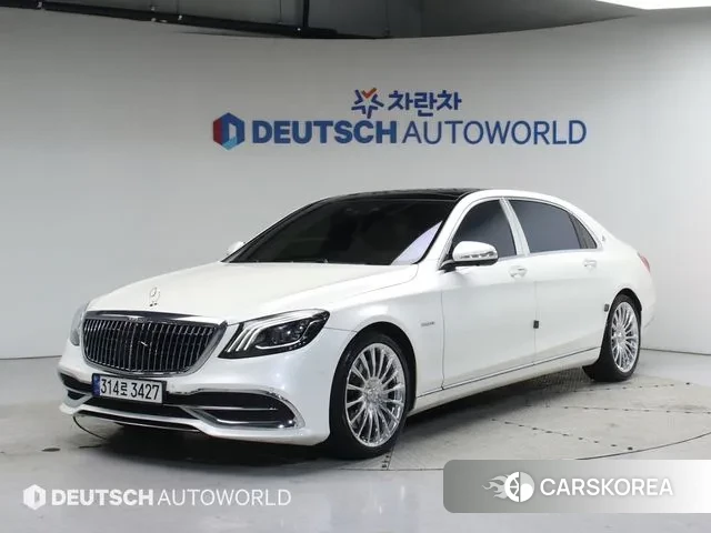 Mercedes-Benz S-Class W222 2019 Белый из Кореи