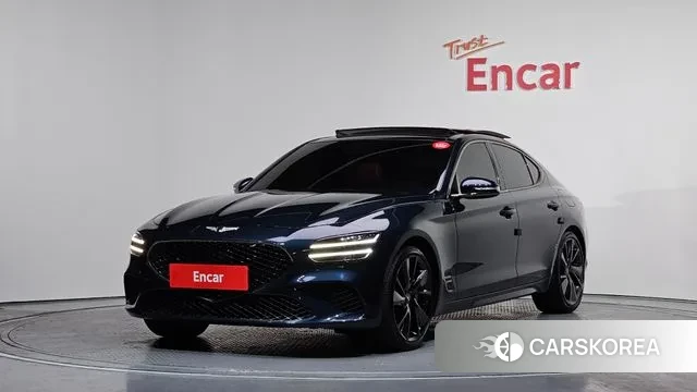 Genesis The New G70 2021 Синий из Кореи