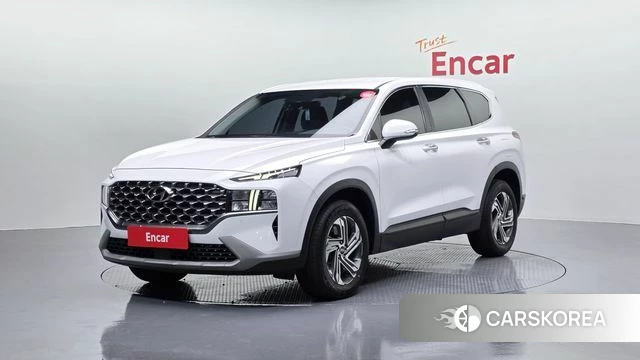 Hyundai The New Santa Fe 2022 Белый из Кореи