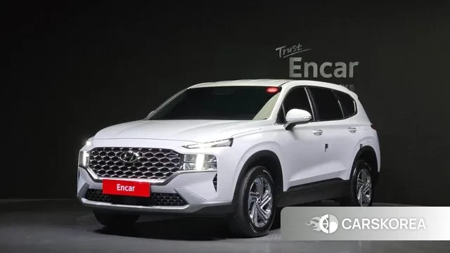 Hyundai The New Santa Fe 2023 Белый из Кореи