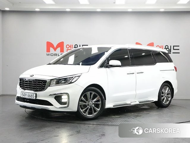 Kia The New Carnival 2019 Белый из Кореи