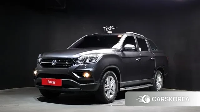 Ssangyong Rexton Sports 2018 Серый из Кореи