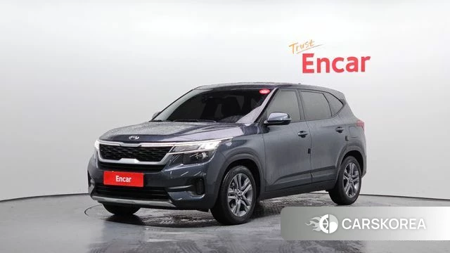 Kia Seltos 2019 Серый из Кореи