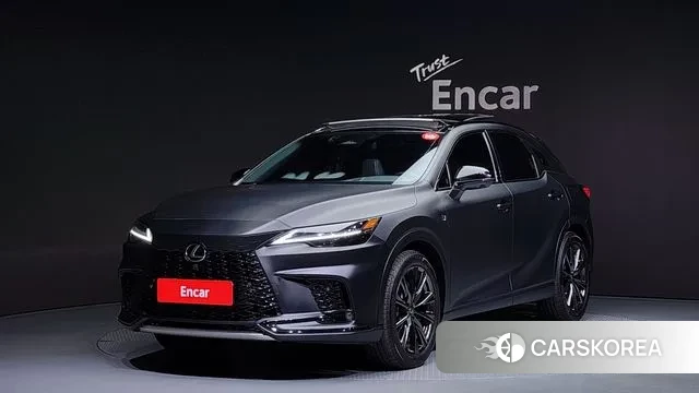 Lexus RX500h 5th generation 2024 Черный из Кореи